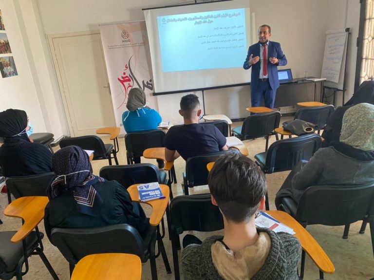 ARDD holds legal awareness workshops as part of the ‘Facilitating durable solutions for Syrian refugees’ Project