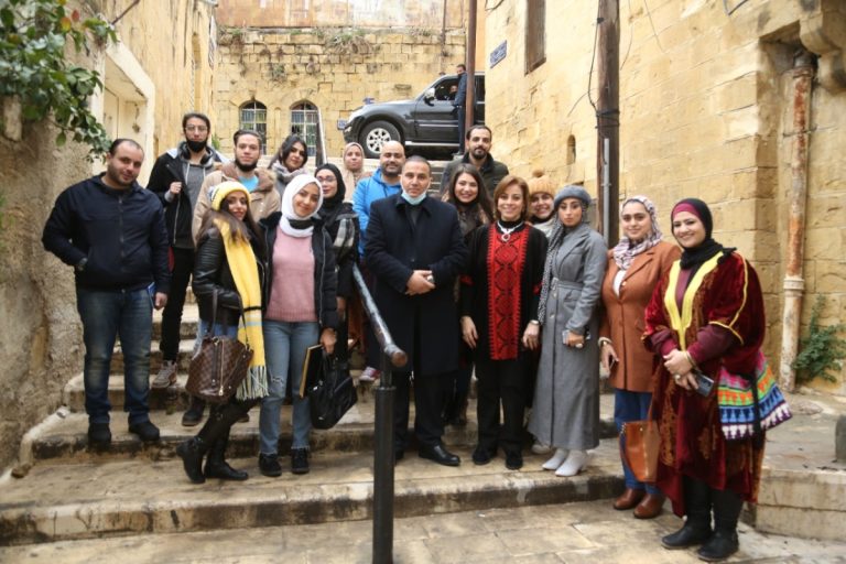 Al Nahda Youth Network visits As-Salt city to introduce youth to partisan and political work procedures