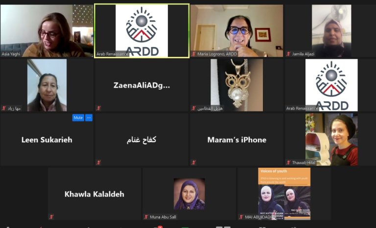 JONAF CBOs women leaders discuss  “The Absence of Economic Security for Women amid COVID-19”