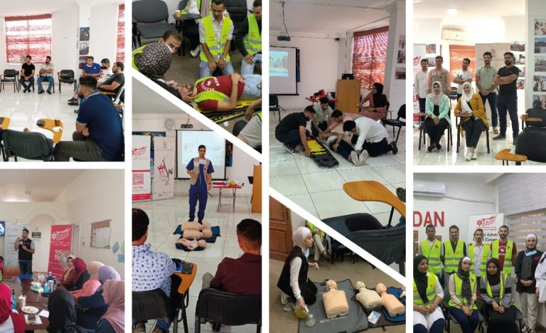 Harat Al Ouneh (Supportive Neighborhoods) concludes a series of first aid trainings