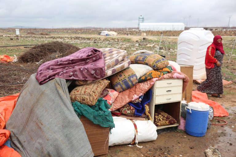 The Jordanian National NGOs Forum (JONAF) develops a response plan and monitors the Situation of the affected families in Al Mafraq