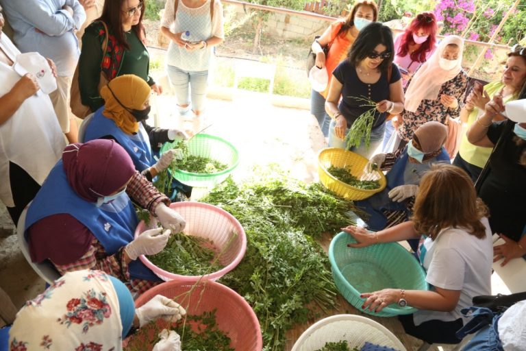 Al Nahda Women Network visits women-empowering Al Yusr Project
