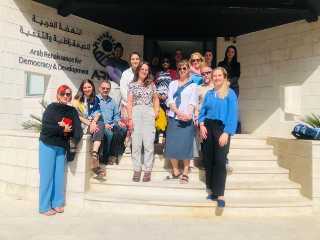 Bath University Students Visit ARDD to Learn about Jordan’s Refugee Experience
