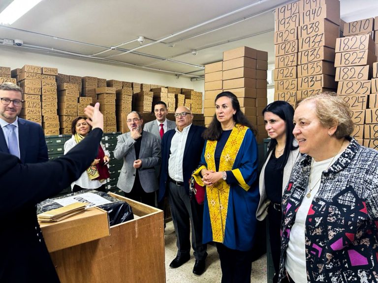 Commemorating Nakba Day, A delegation of prominent Jordanian visits the UNRWA Field Office in Amman in an expression of support for the embattled agency and the Palestinian refugees it serves