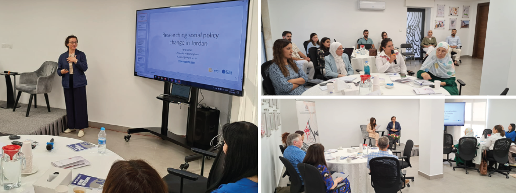 “Researchers in Town” Series Reviews Social Policy Change in Jordan