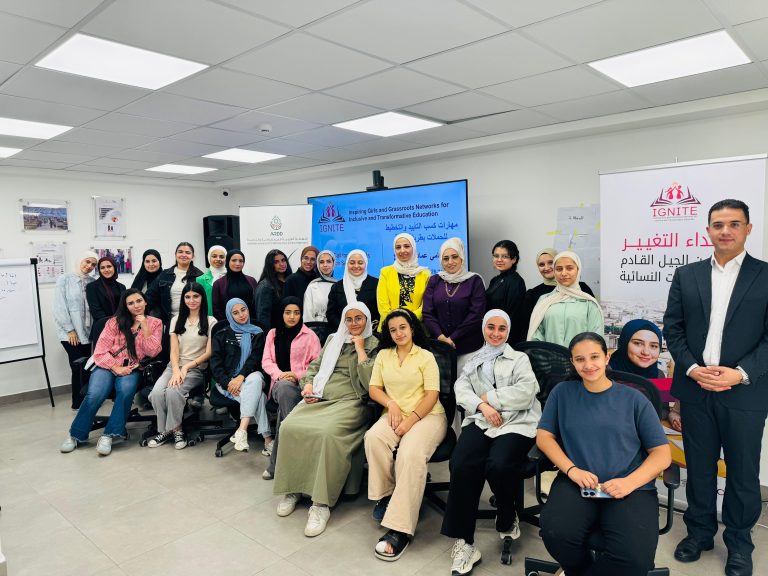 ARDD Concludes Leadership and Advocacy Training for 41 Young Women in Amman and Mafraq