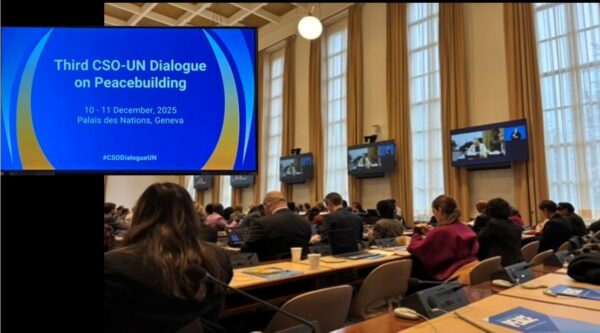 ARDD Participates in the Third Civil Society–UN Dialogue on Peacebuilding