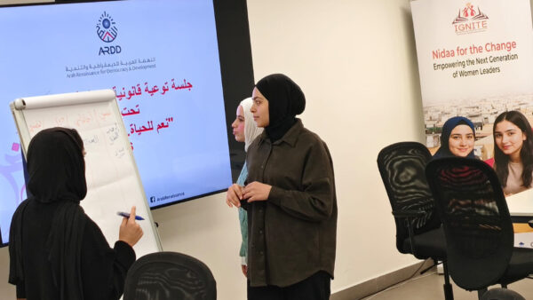 Nidaa’ for Change Young Women Launch “Drug Prevention in Schools” Initiative in Collaboration with ARDD